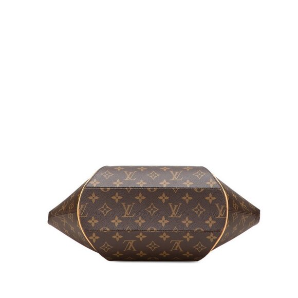 LOUIS VUITTON Brown Monogram Leather Ellipse Bag - Picture 3 of 10